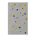 Durable Climbing Wall Sports Equipment with Colorful Holds for Indoor Training