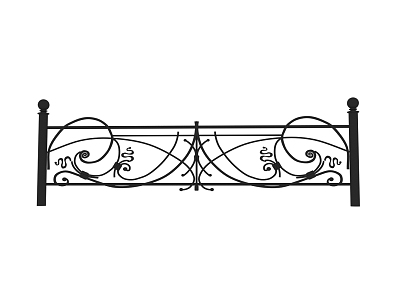 Fence Railing 3d model