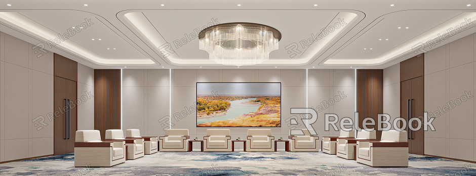 Modern Reception Room model