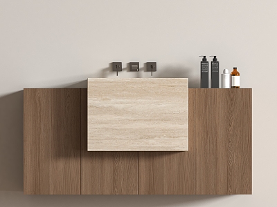 Modern bathroom cabinet model