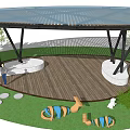 Modern Pavilion 3d model