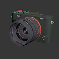 Modern Camera SLR Camera Card Machine 3d model