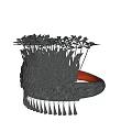 Exquisite Silver Crown Jewelry With Intricate Leaf And Floral Decorations And Tassels