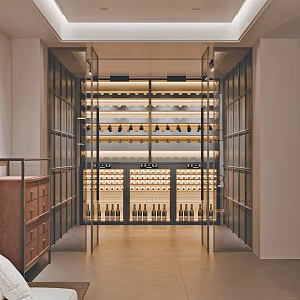 Modern Wine Cellar Wine Tasting Room Wine Cellar 3d model