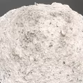 White Granular Mineral Powder With Fine Texture And Small Particles 3d model