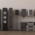 Modern Home Audio Speakers With Floor Standing Wall Mounted Bookshelf Designs And System Components