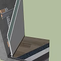 Professional Hardware Tools For Securing Metal Connectors In Wooden Floor Glass Panel Installation