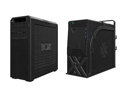 Modern Computer Chassis 3d model