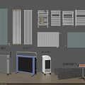 Collection of Household Heaters Featuring Radiators Oil Heaters Space Heaters And Baseboard Units