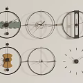 Modern Clock 3d model