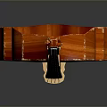 Classic Red Wooden Cello With Shiny Finish As Elegant Musical Instrument For Home