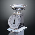 Stainless Steel Platform Scale With Dial For Accurate Weighing Operations 3d model