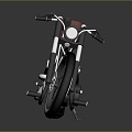 Motorcycle Two-wheeled Motorcycle Cross-country Motorcycle Road Race Motorcycle Motor Vehicle Transport 3d model