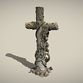 Jesus cross 3d model