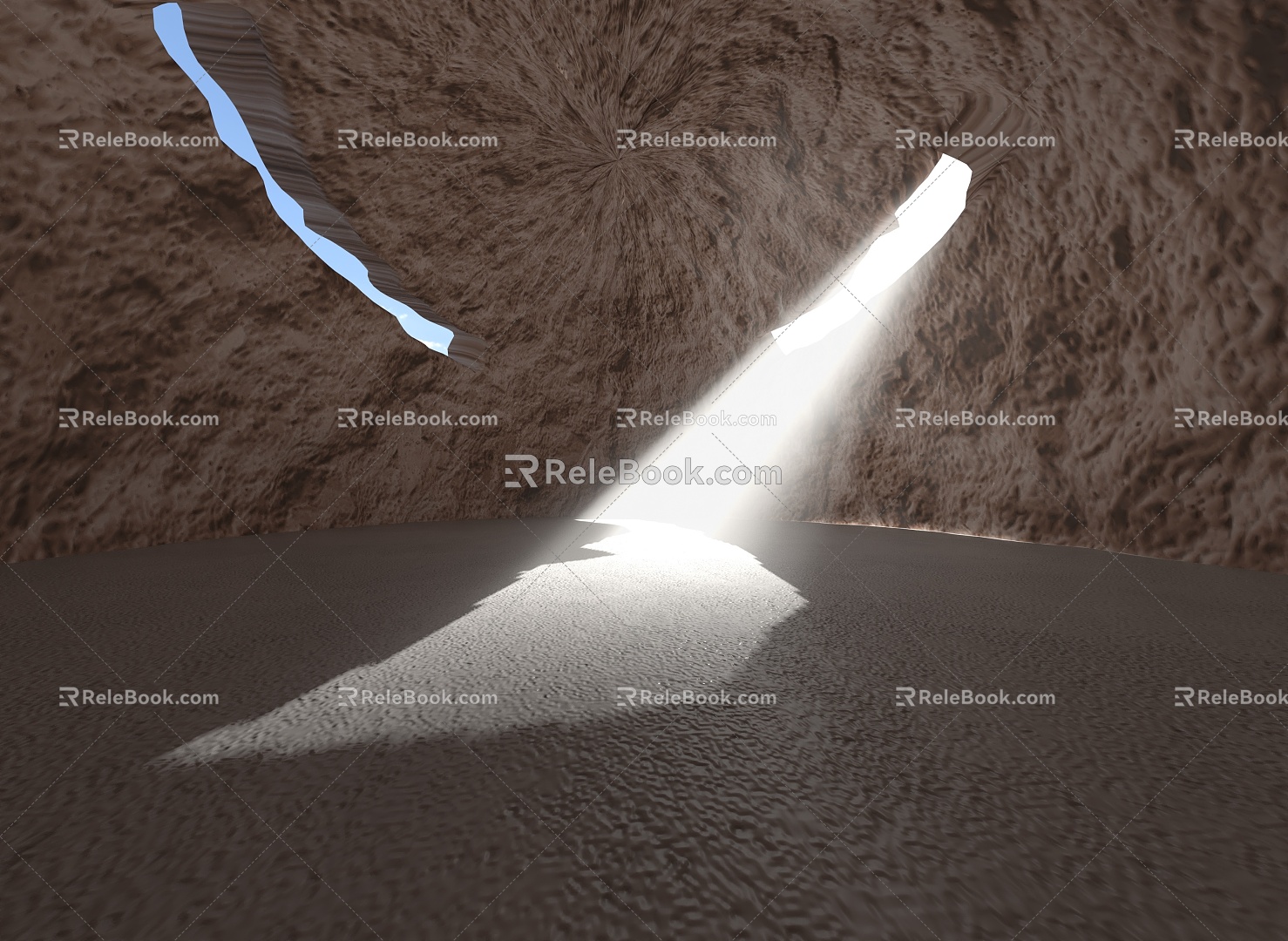 Cave Tiankeng Sunshine Light Realistic Cave Tiankeng Cave Geology Geomorphology Cave Cave Cave Cave Cave Cave 3d model