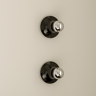 Modern minimalist wall lamp bulb 3d model