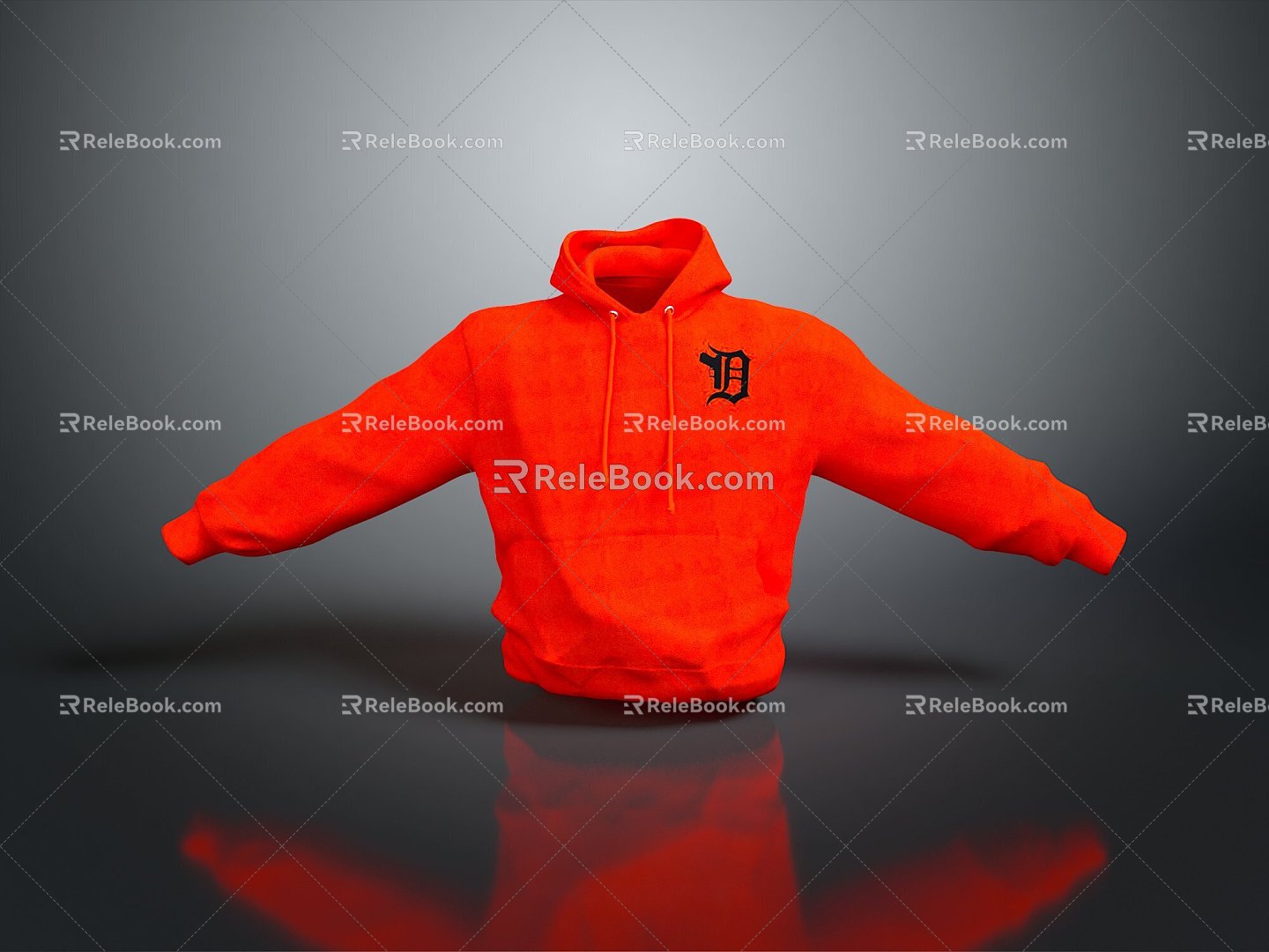 Sweater Casual Wear Hoodie Spring and Autumn Clothing Hoodie Rustic Clothing Cold-proof Clothing Sweatshirt Casual Shirt 3d model