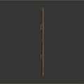 Rustic Wooden Hinged Door With Metal Hinges And Natural Wood Grain Texture