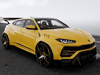 Lamborghini urus 3d model