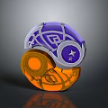 Yin and Yang Diagram Eight Diagrams Yin and Yang Fish Tai Chi Eight Diagrams Tai Chi Diagram Eight Diagrams Yin and Yang Eight Diagrams 3d model