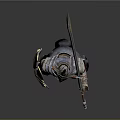 3D Knight Armor Model With Sword And Shield In Detailed Design