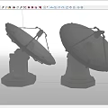 SK structure general communication wireless receiver 3d model