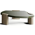 Modern Coffee Table Designs Featuring Wooden Legs And Round Top Surfaces