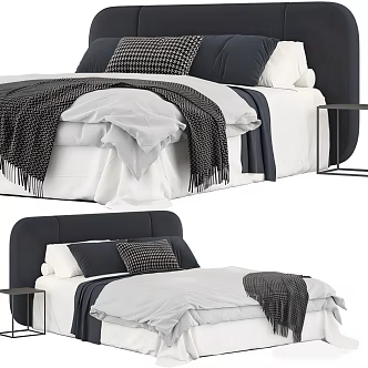 double bedding 3d model