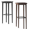 Modern Other Oak veneer Bar Stool Eco Minimalism 3d model