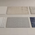Modern Carpet Fabric Carpet Square Carpet Simple Carpet Living Room Carpet Plain Carpet 3d model