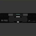 Modern Gray Nex-Tech Daily Life Appliance With Blue Indicator Light And Sleek Design