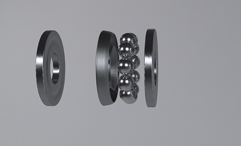 Bearing thrust ball bearing 3d model