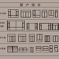 Window sliding window folding window glass window casement window 3d model