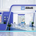 Alibaba Exhibition Booth With Modern Design Display Cabinets And Product Showcases