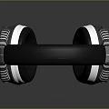 Modern Over Ear Headphones With Black Silver Design And High Quality Audio