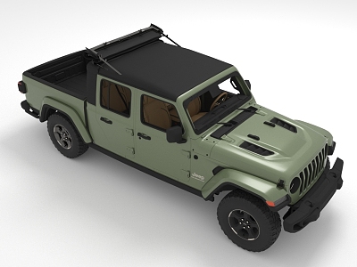 Jeep buggy car off road pickup truck 3d model