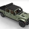 Jeep buggy car off road pickup truck 3d model