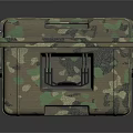 Camouflage Protective Case With Durable Design Reinforced Edges And Secure Latches