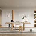 Modern study 3d model
