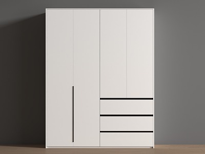 Modern wardrobe 3d model