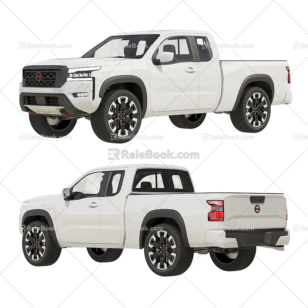 Hyundai Pickup Pickup Car 3d model