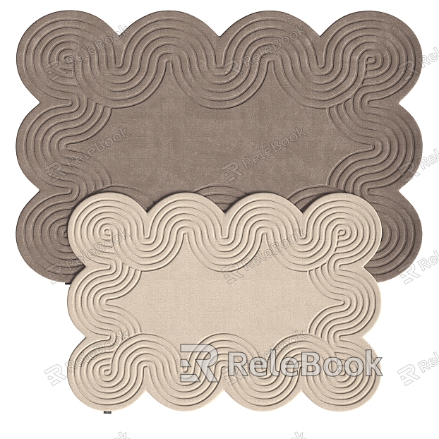 Arc Shape Carpet Collection model