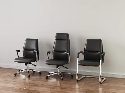 Modern Office Chair Office Leather Chair 3d model