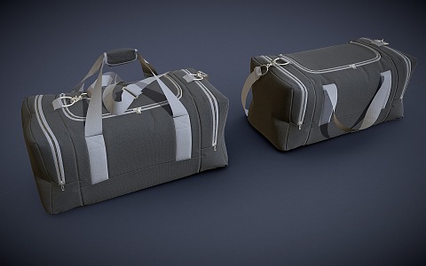 Modern Sports Bag Casual Bag 3d model