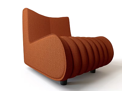 Single sofa 3d model