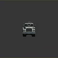 Heavy Duty White Utility Truck With Retractable Boom For Engineering Operations
