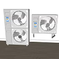 Standing And Wall Mounted Double Unit Modern Air Conditioning Fan Product