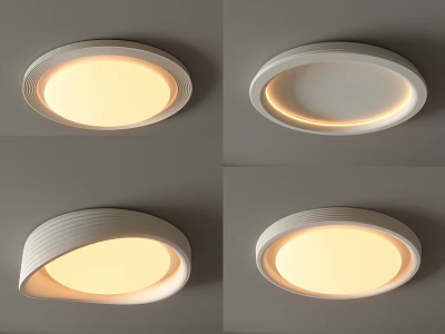 Modern Designed Ceiling Lights In Various Styles 3d model