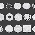 Various Ornate Decorative Carving Patterns For Ceiling Decor And Home Interiors
