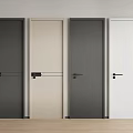 Modern Minimalist Flush Doors with Sleek Design and Multiple Colors for Home Use